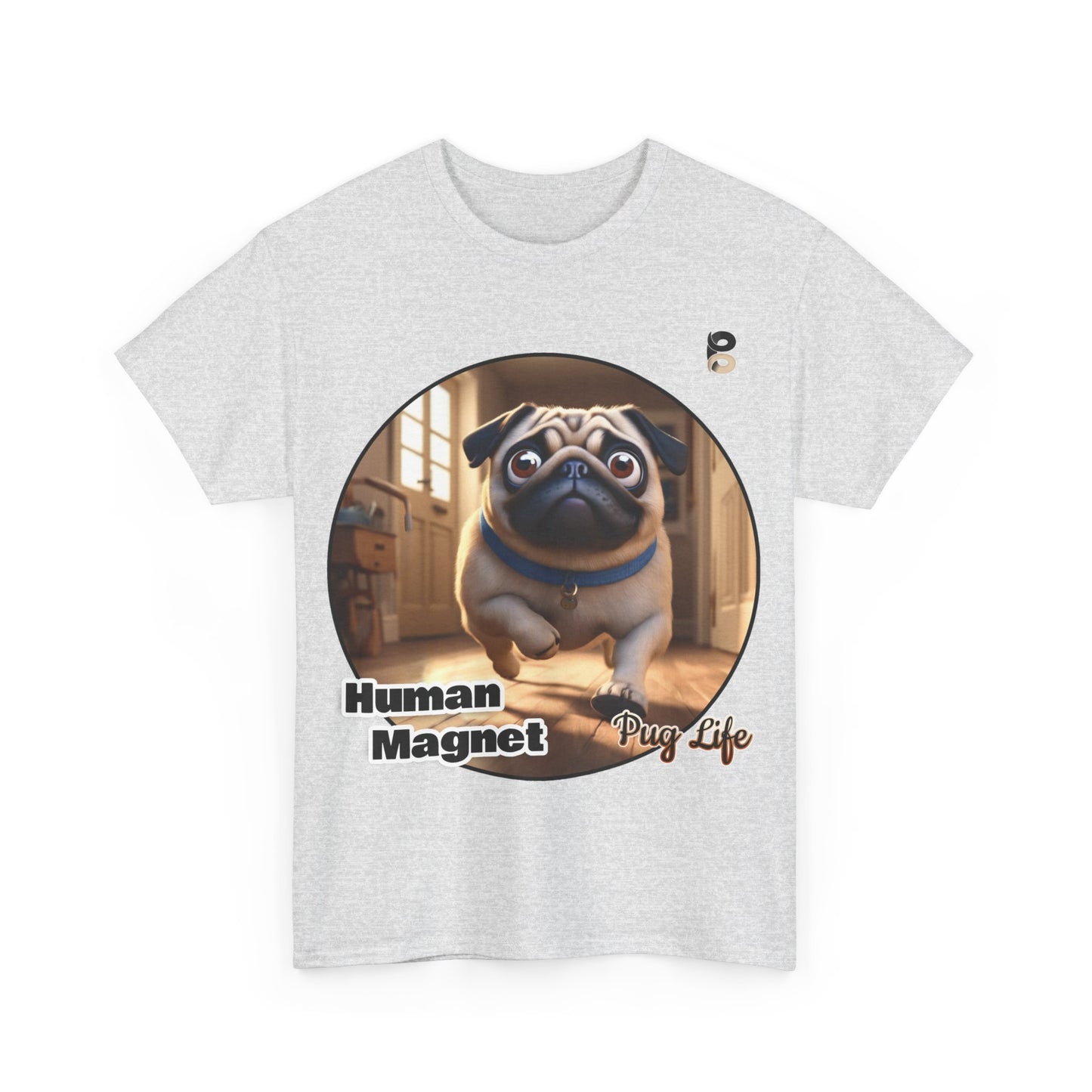 P&B Pug Life Edition: Human Magnet - Cotton Tee - Unisex