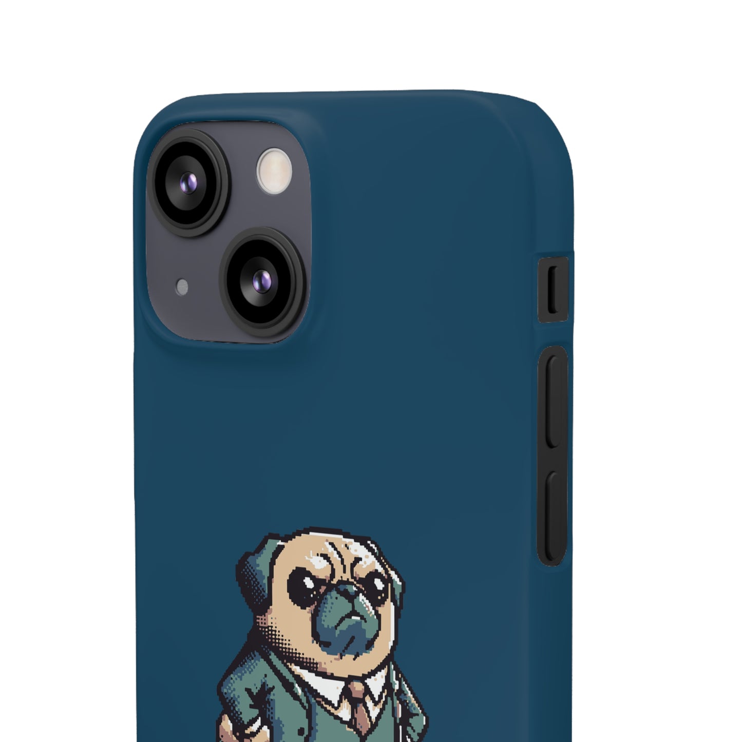 P&B Angry Boss Pug - Snap Case