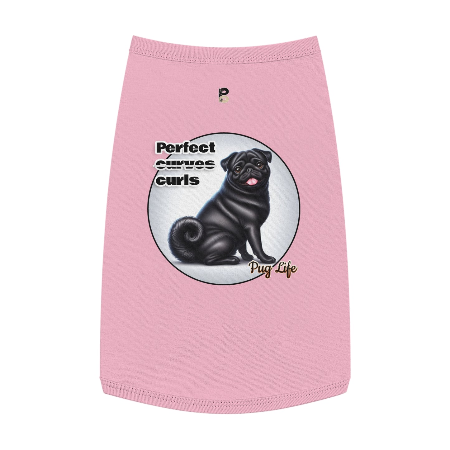 P&B Pug Life Edition Tank Top: Perfect Curls