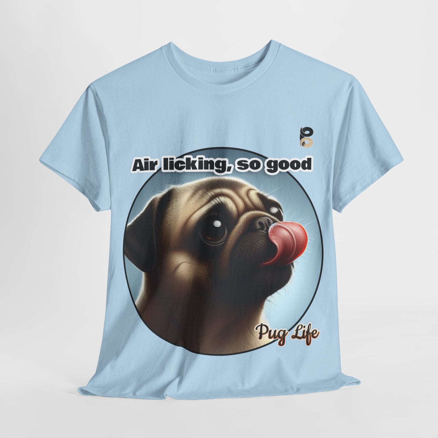 P&B Pug Life Edition: Air Licking - Cotton Tee - Unisex