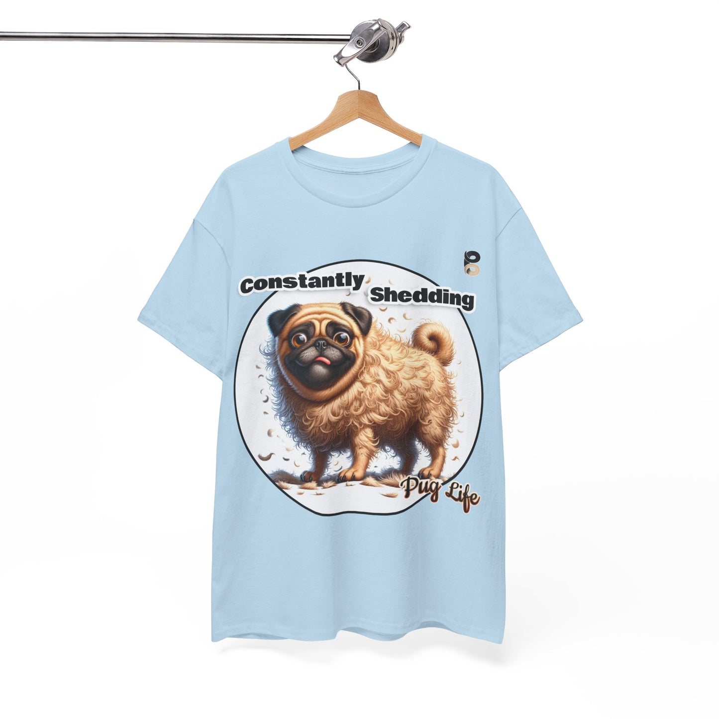 P&B Pug Life Edition: Constantly Shedding - Cotton Tee - Unisex