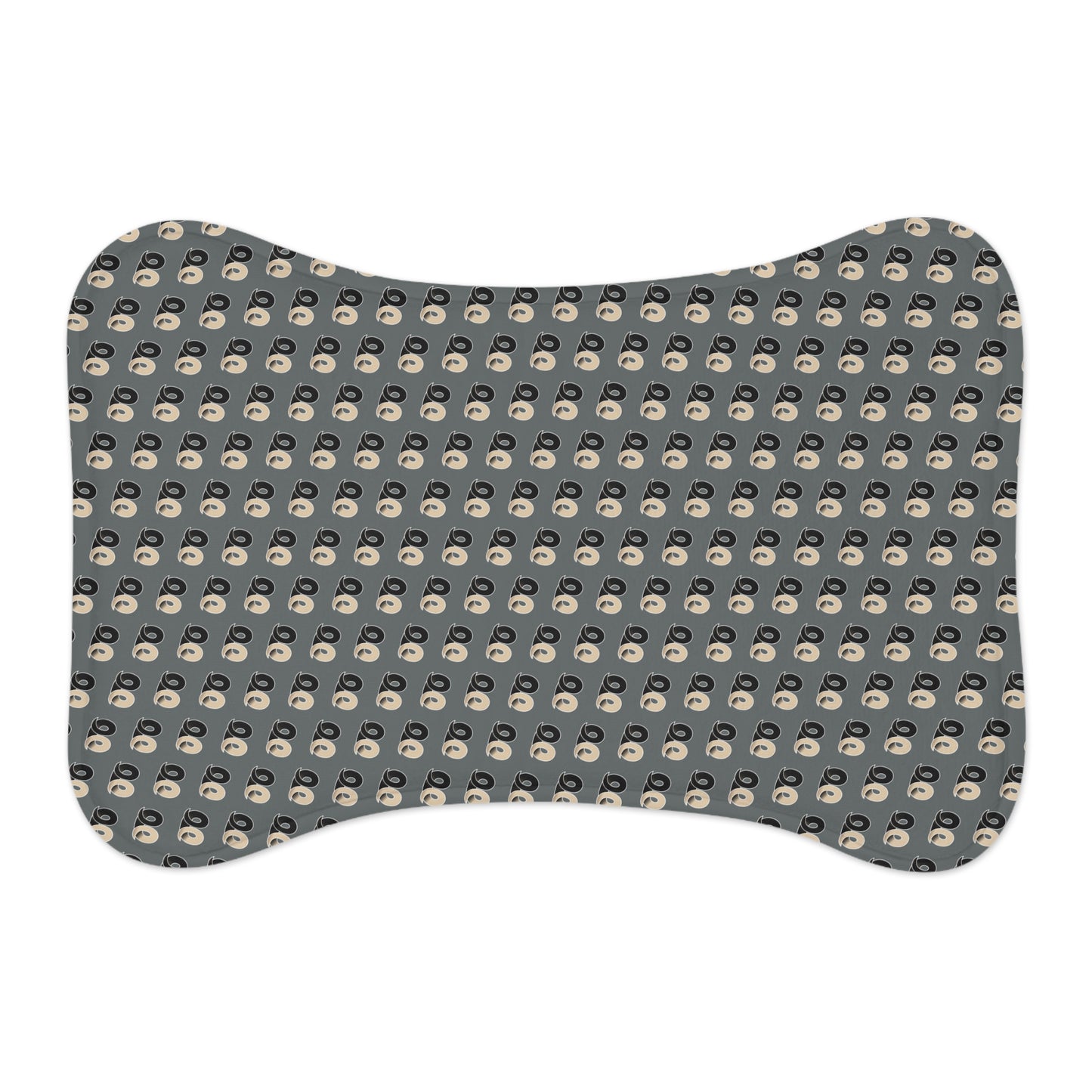 P&B Pet Feeding Mat - Dark Gray