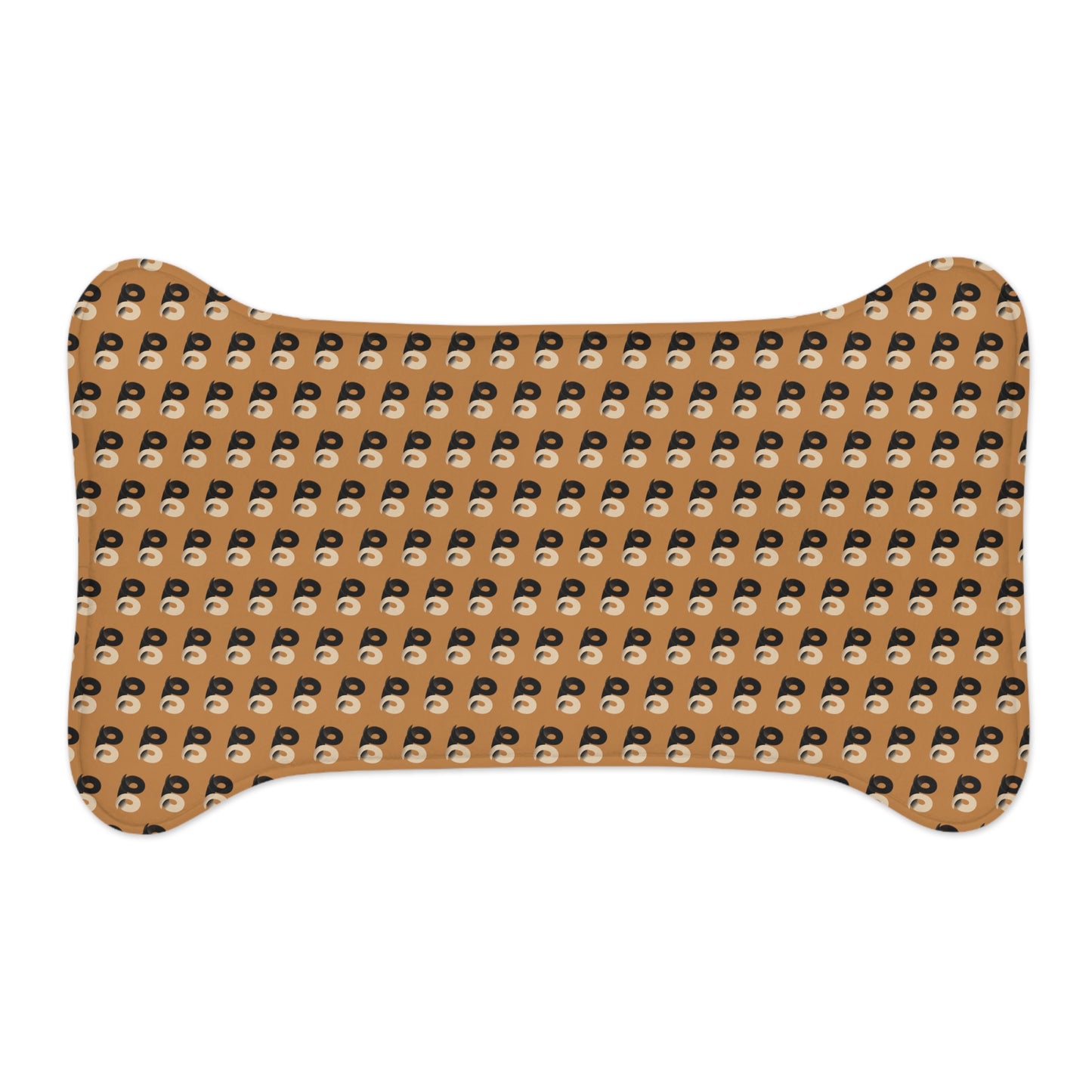 P&B Pet Feeding Mat - Dark Brown