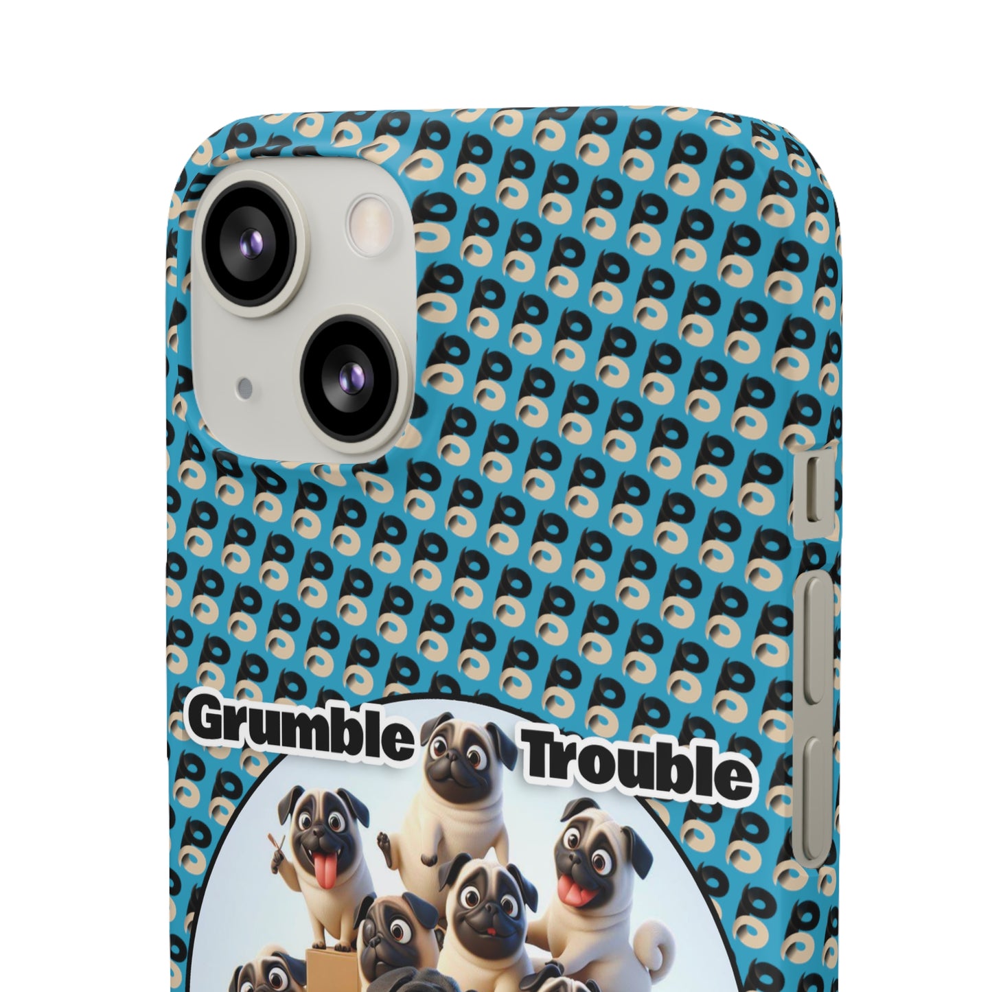 P&B Special Edition: Grumble Trouble - Snap Case Turquoise