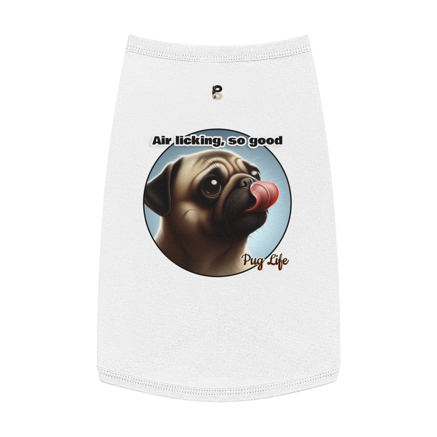 P&B Pug Life Edition Tank Top: Air Licking