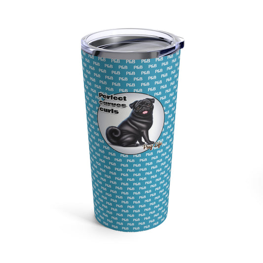 P&B Edition: Perfect Curves - Tumbler 20oz - Beach Blue