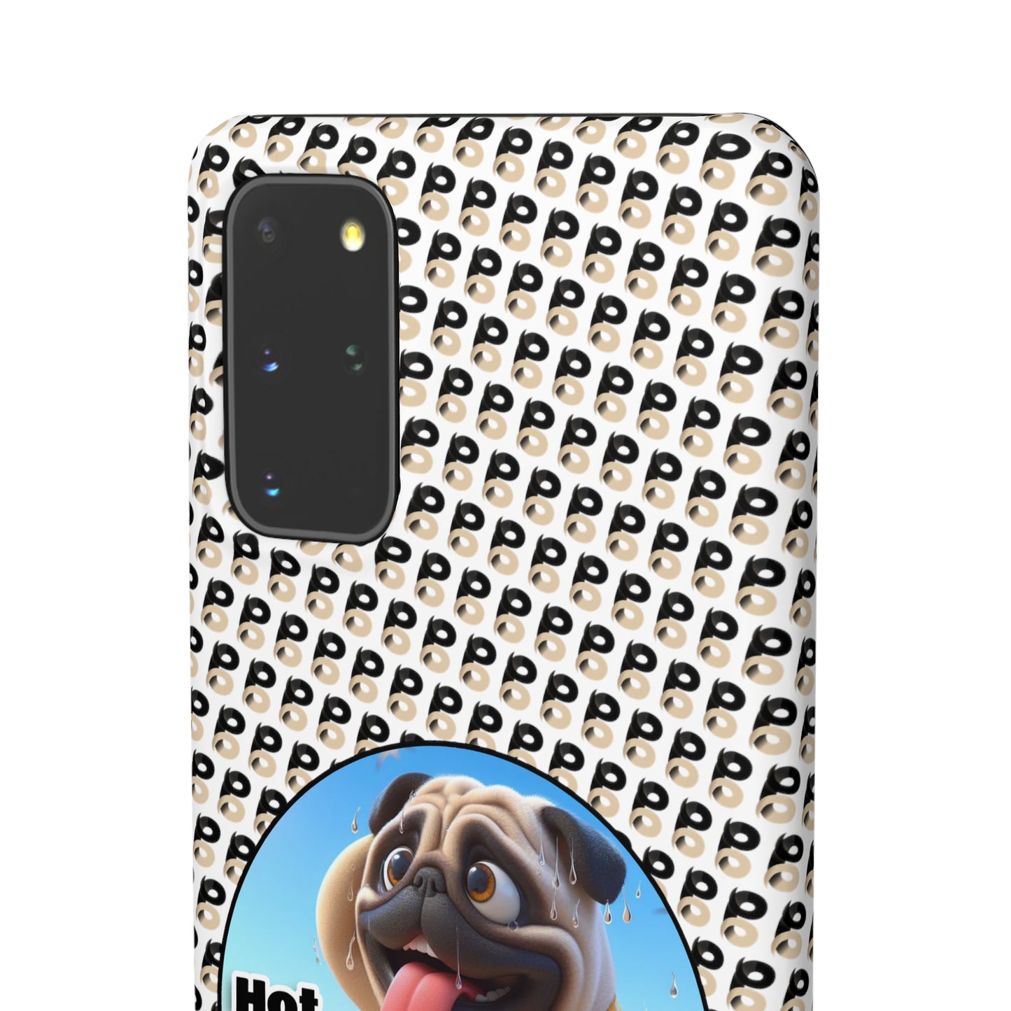 P&B Pug Life Edition: Hot Inside - Snap Case