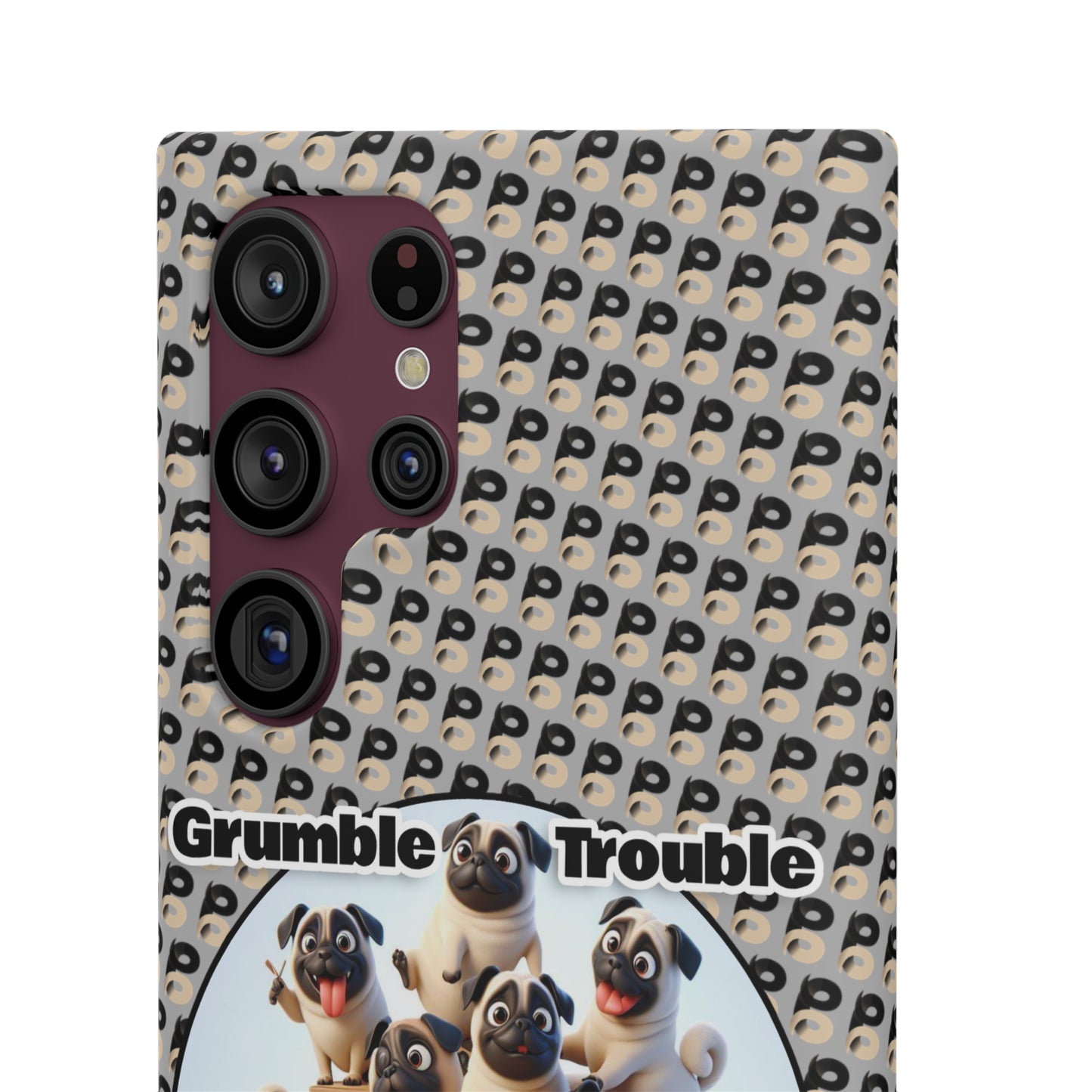 P&B Special Edition: Grumble Trouble - Snap Case Light Gray