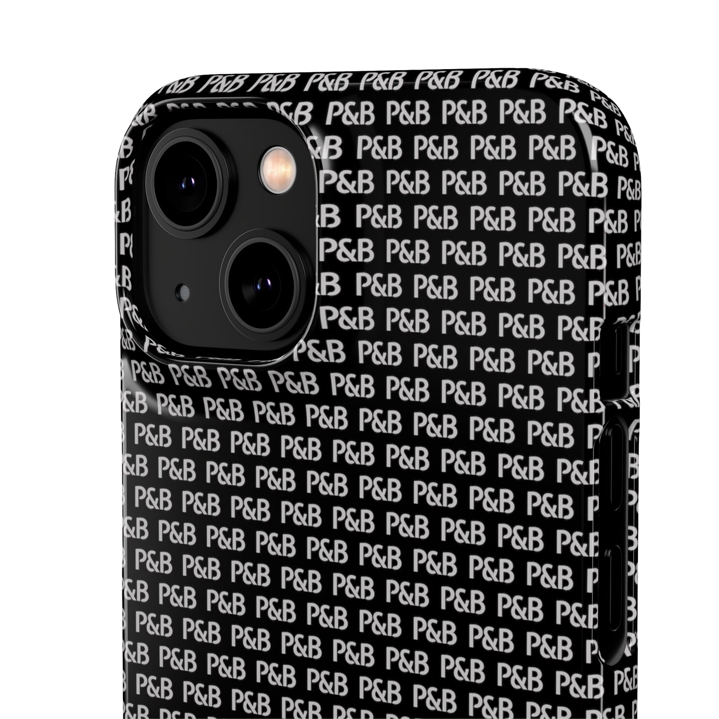 P&B Black pattern - Snap Case