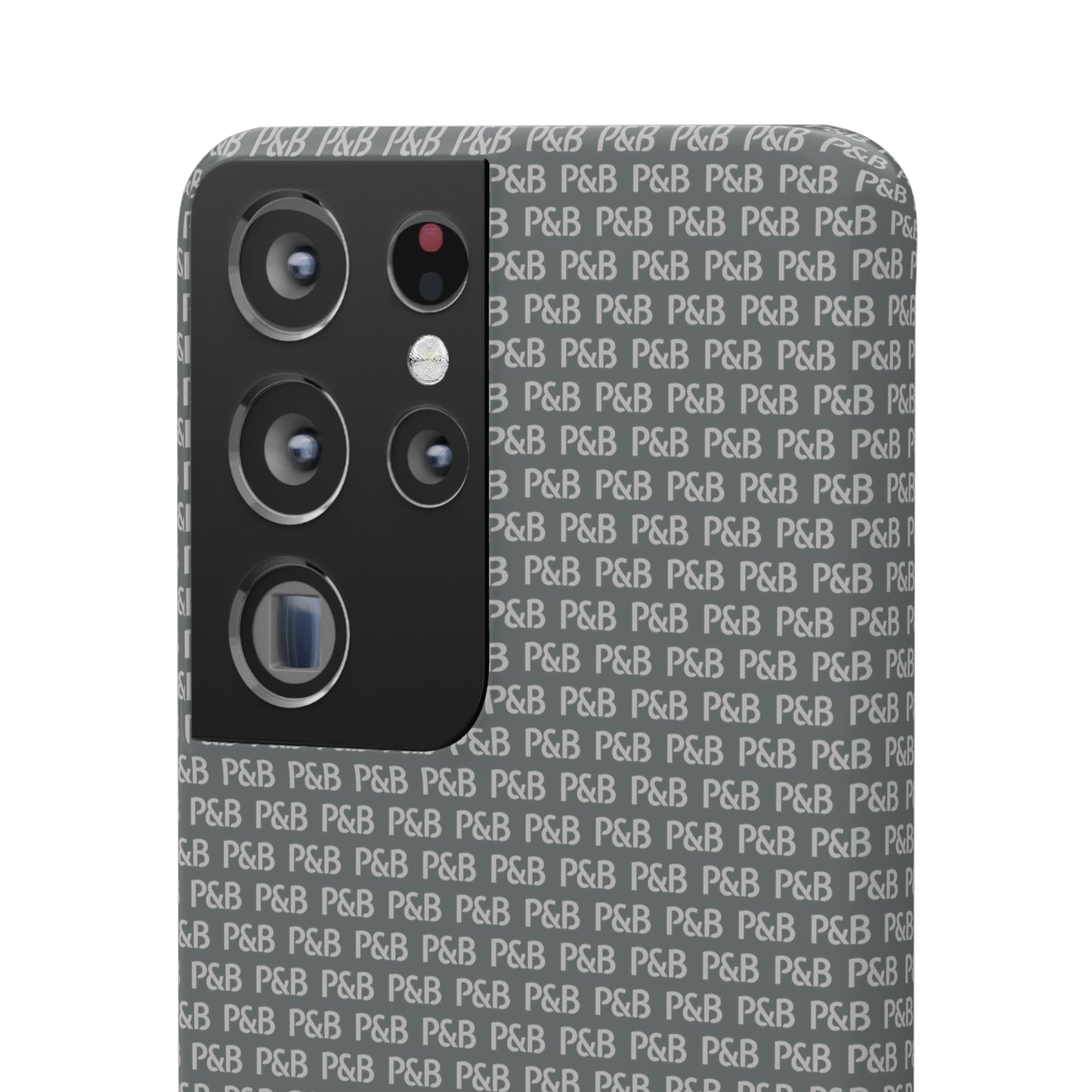 P&B Dark gray pattern - Snap Case