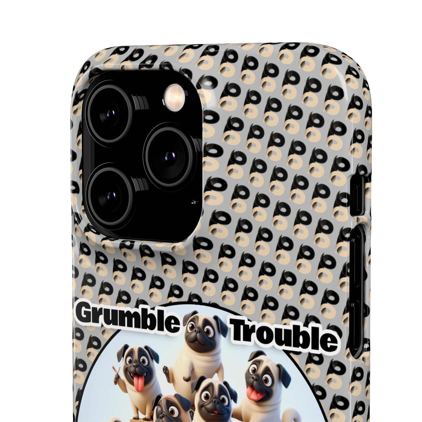 P&B Special Edition: Grumble Trouble - Snap Case Light Gray