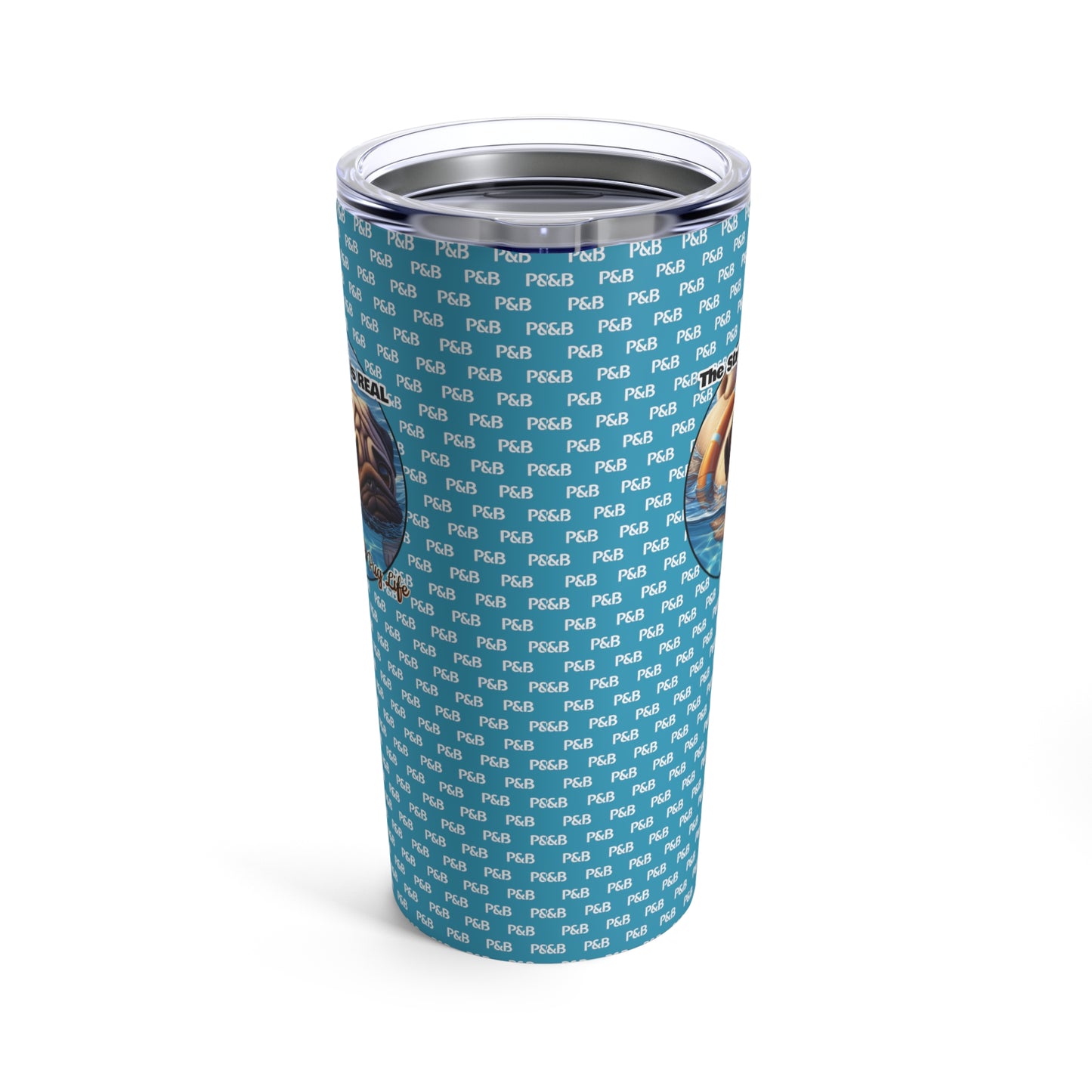 P&B Edition: The Struggle - Tumbler 20oz - Purple