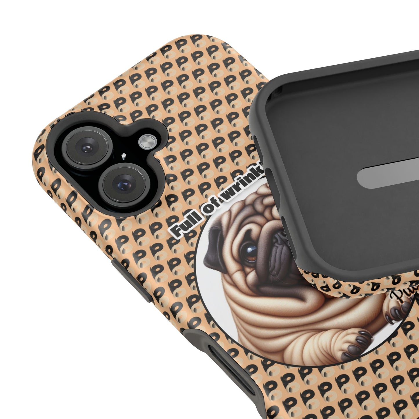 P&B Pug Life: Full of Wrinkles - MagSafe Tough Case