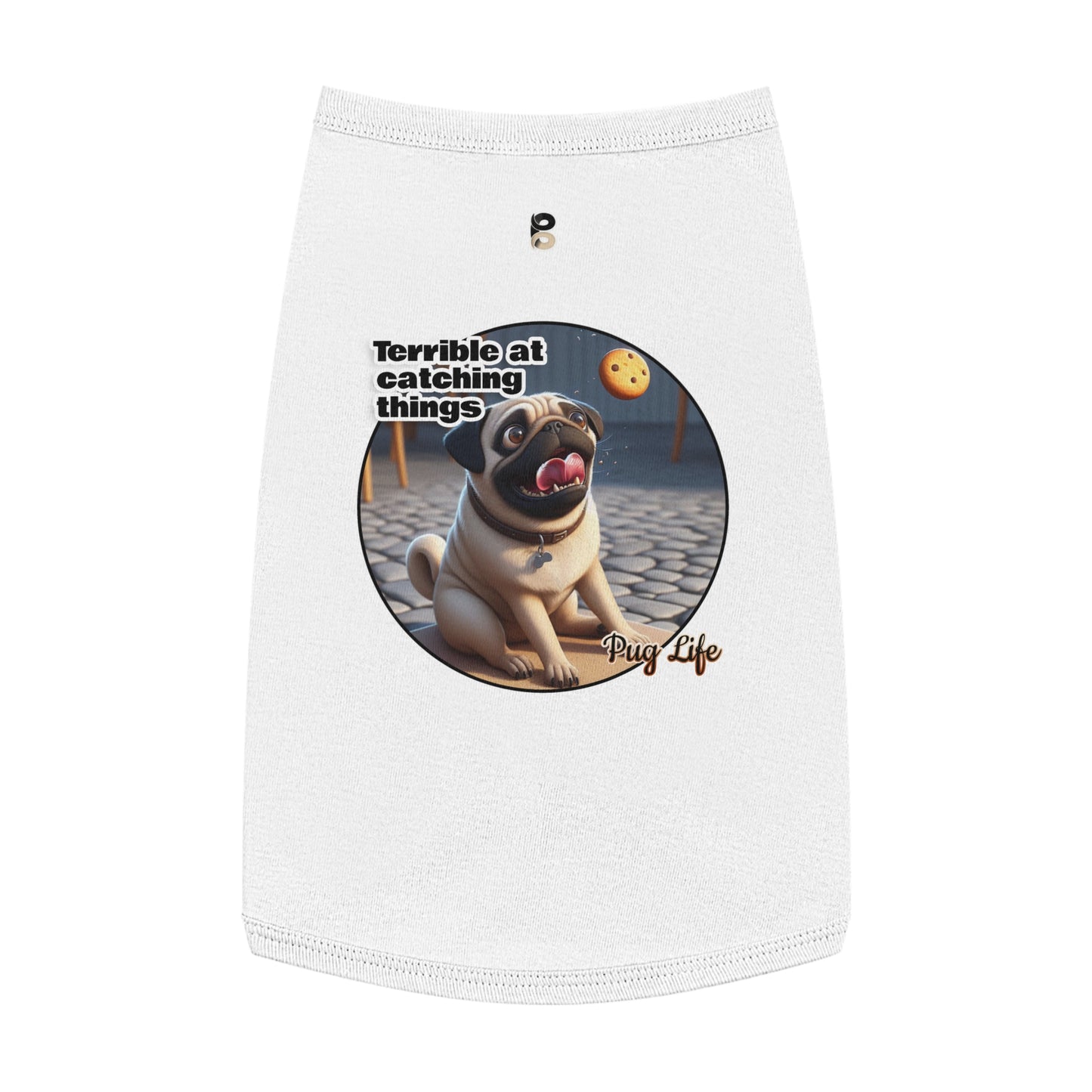 P&B Pug Life Edition Tank Top: Terrible at Catching