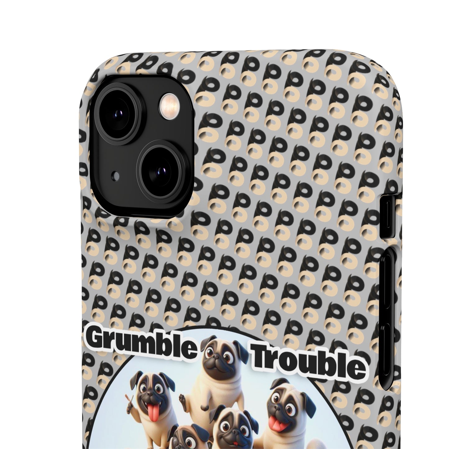 P&B Special Edition: Grumble Trouble - Snap Case Light Gray