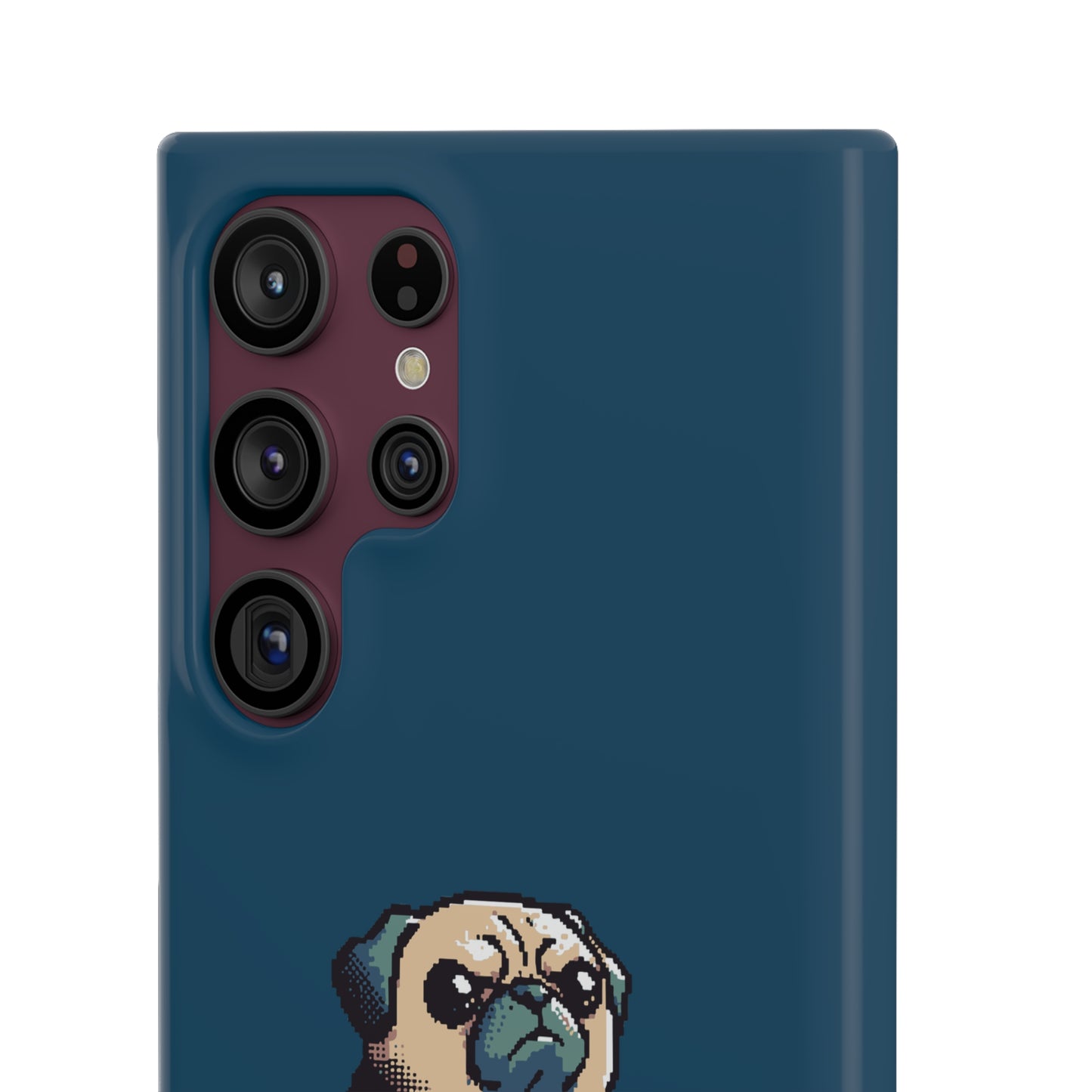 P&B Angry Boss Pug - Snap Case