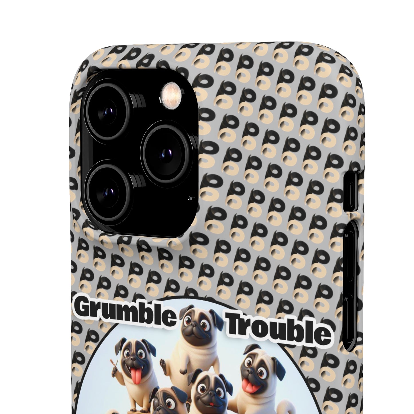 P&B Special Edition: Grumble Trouble - Snap Case Light Gray