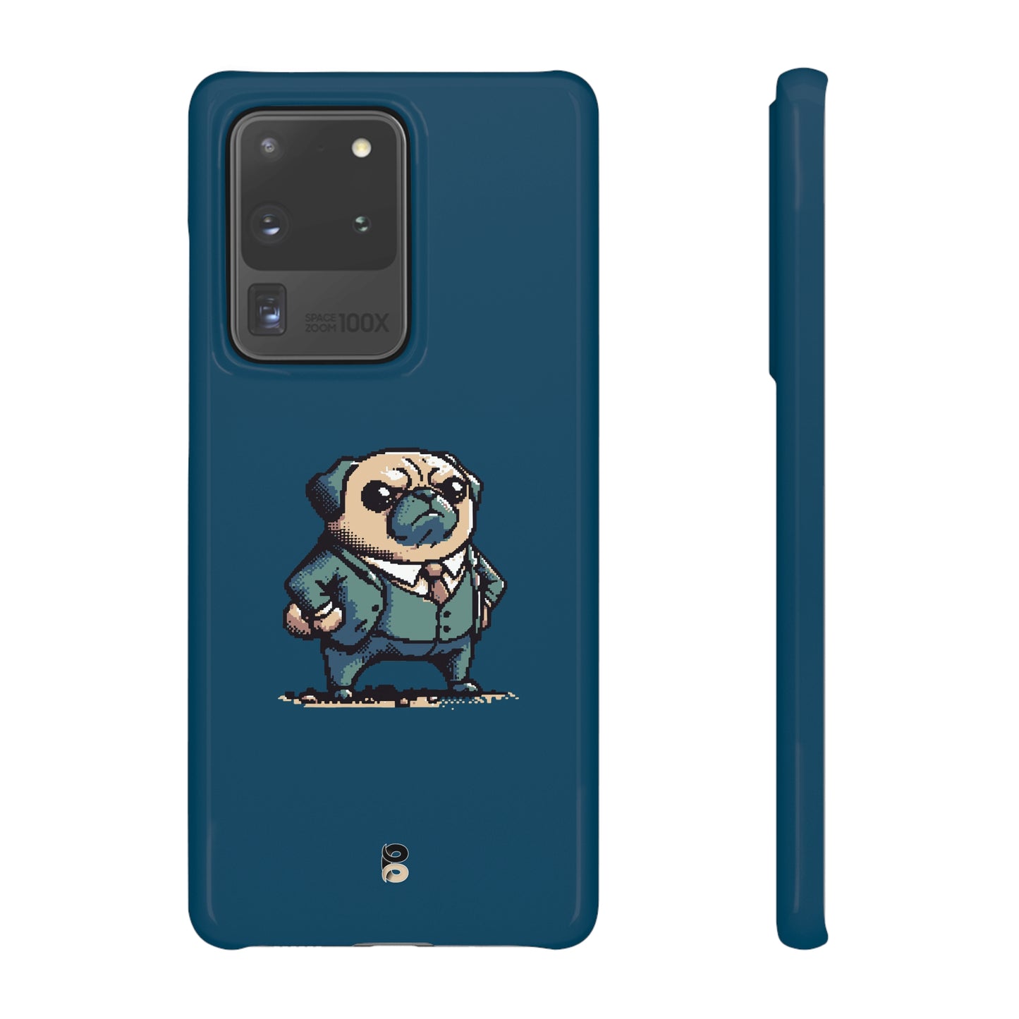 P&B Angry Boss Pug - Snap Case