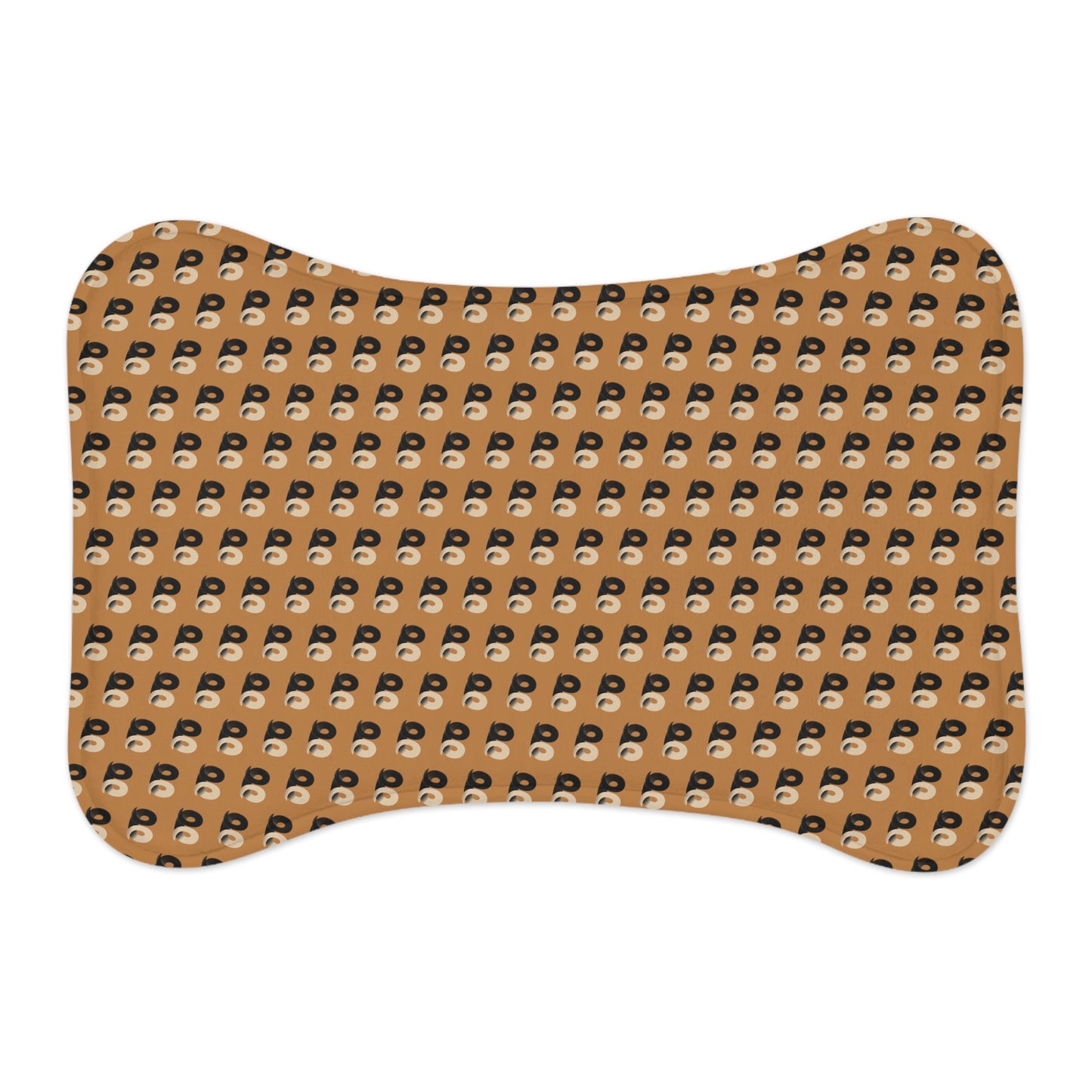 P&B Pet Feeding Mat - Dark Brown