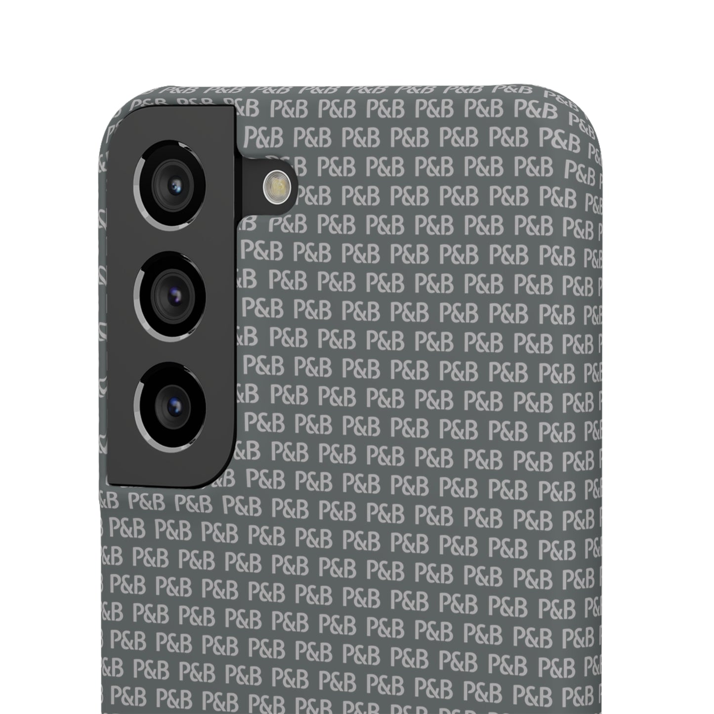 P&B Dark gray pattern - Snap Case