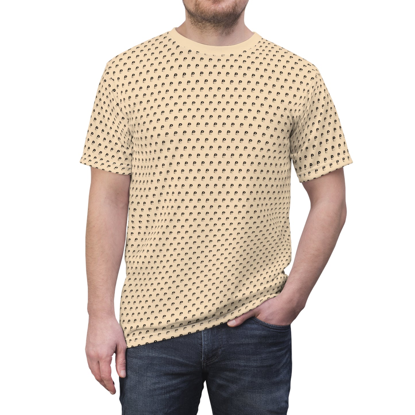 P&B Tails Cut & Sew Tee Unisex - Beige