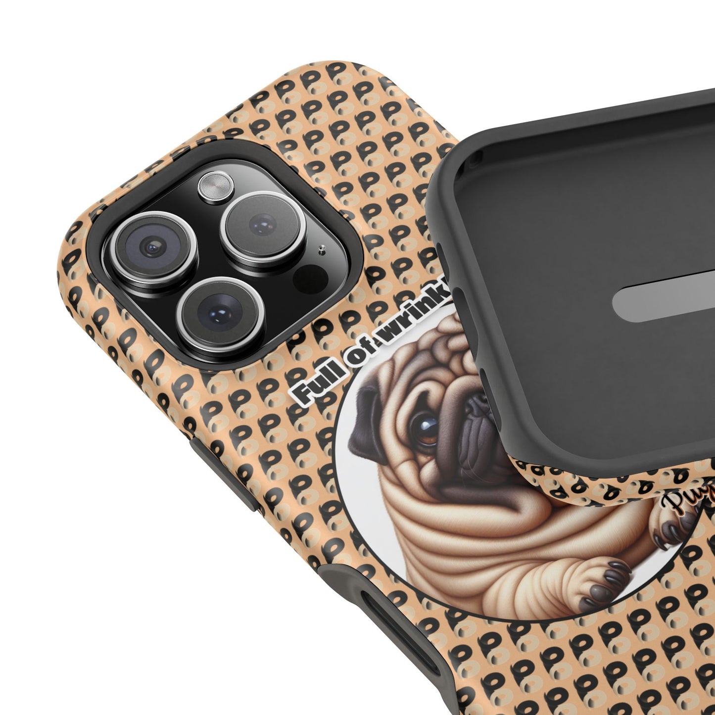 P&B Pug Life: Full of Wrinkles - MagSafe Tough Case