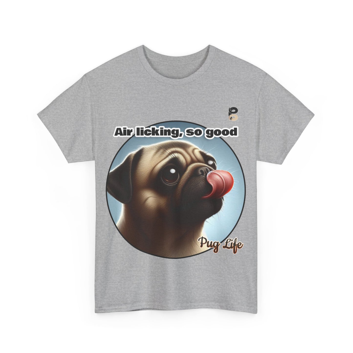 P&B Pug Life Edition: Air Licking - Cotton Tee - Unisex