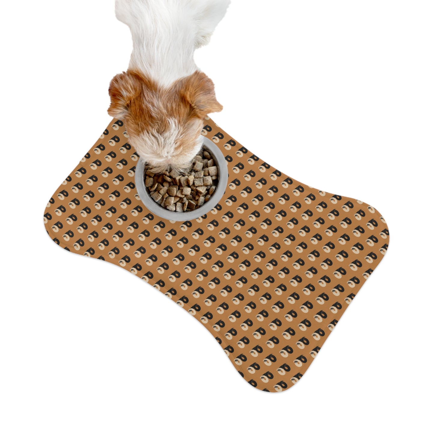 P&B Pet Feeding Mat - Dark Brown