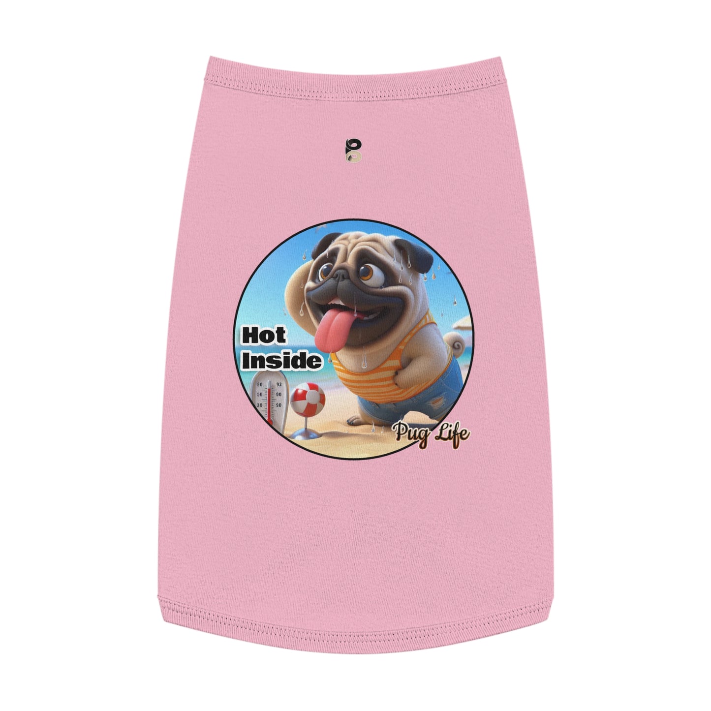 P&B Pug Life Edition Tank Top: Hot Inside