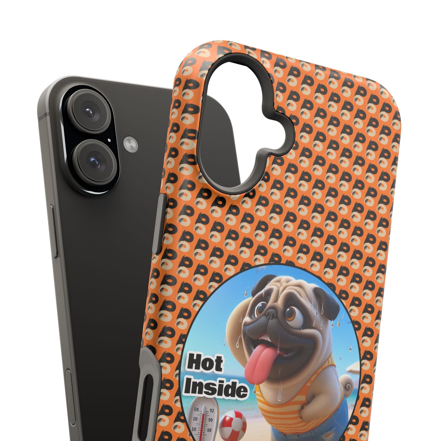 P&B Pug Life: Hot Inside - MagSafe Tough Case