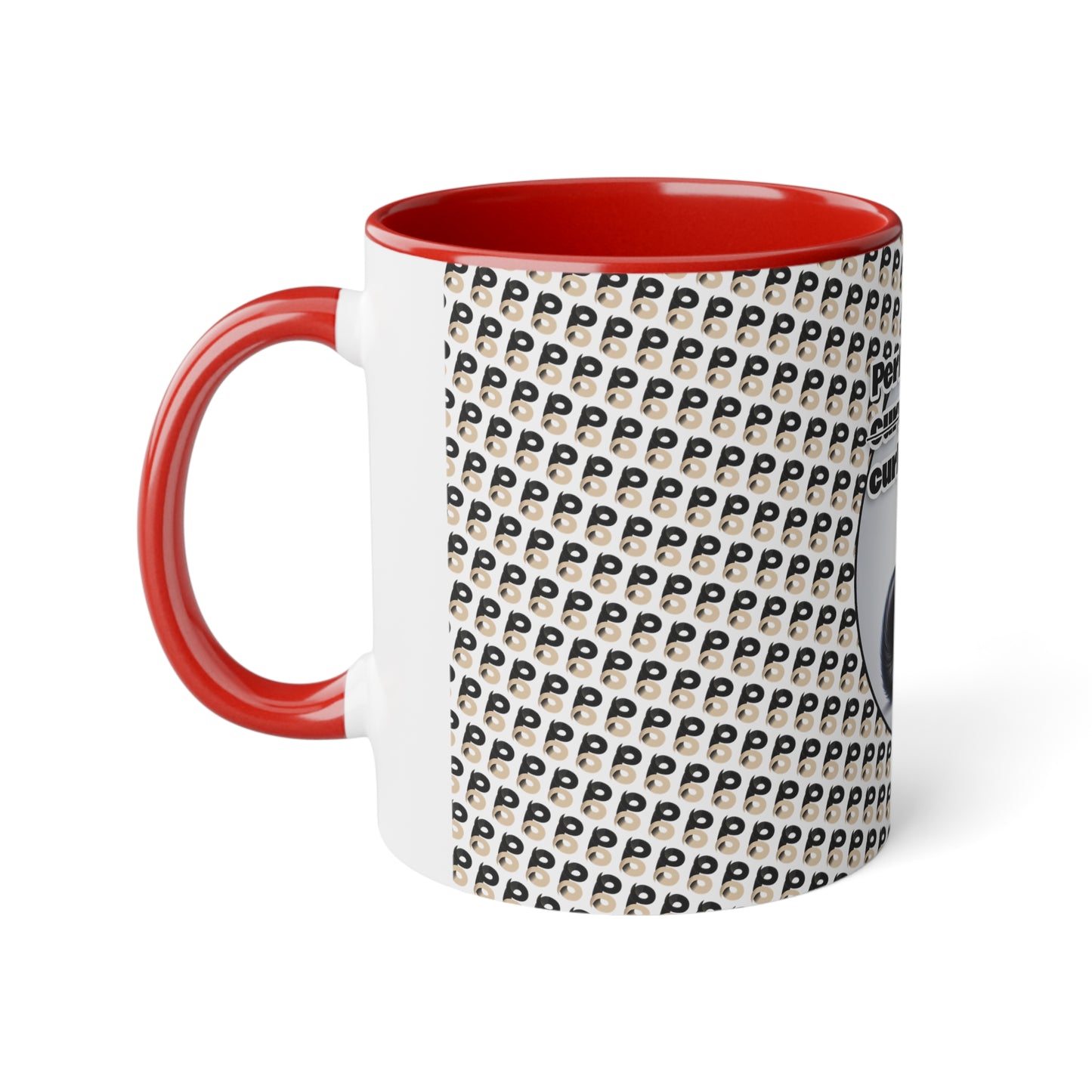 P&B Pug Life: Perfect Curls - Accent Mug, 11oz