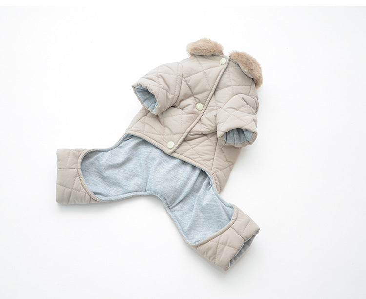 New! Winter Pet Dog Cotton Coat - Cozy and Stylish