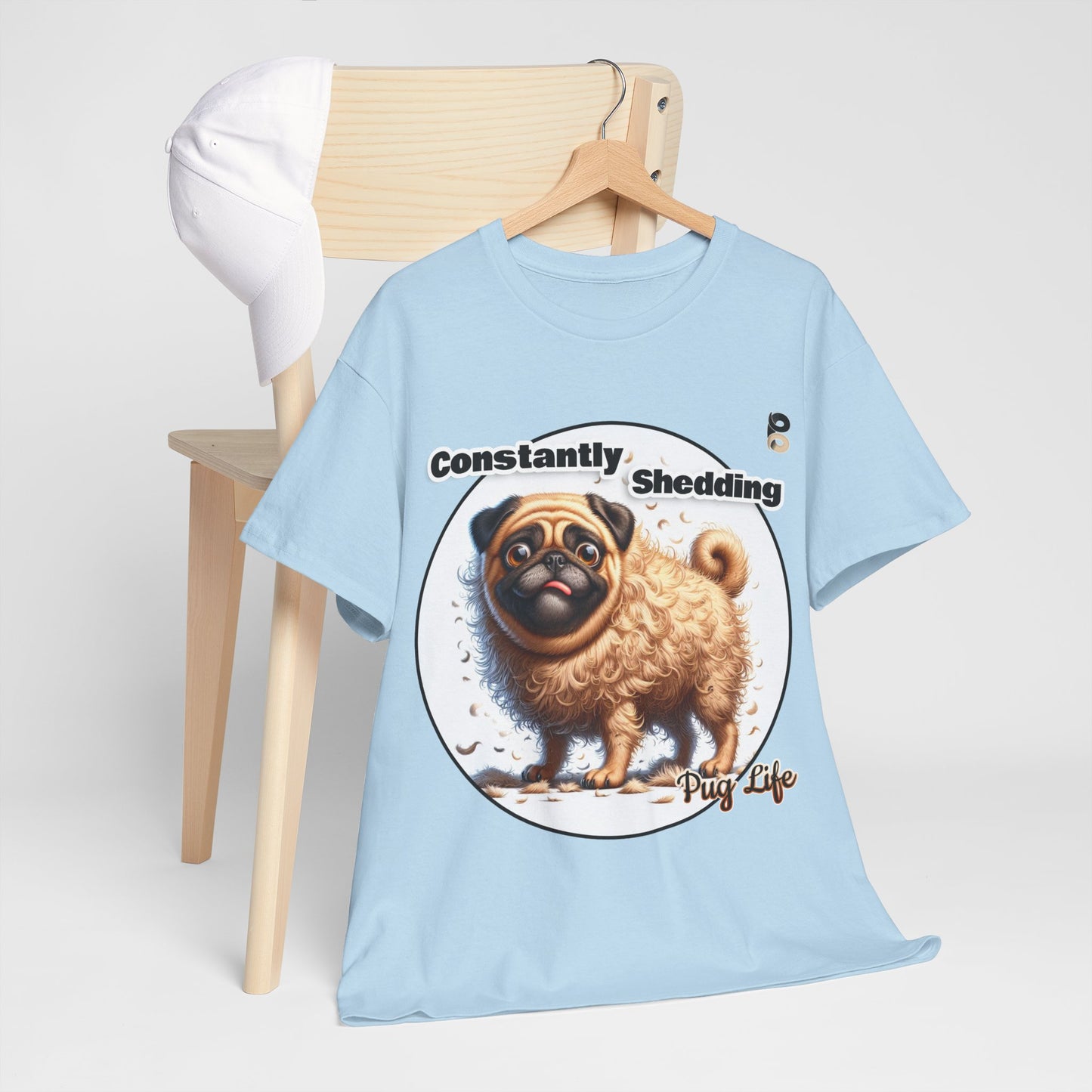 P&B Pug Life Edition: Constantly Shedding - Cotton Tee - Unisex