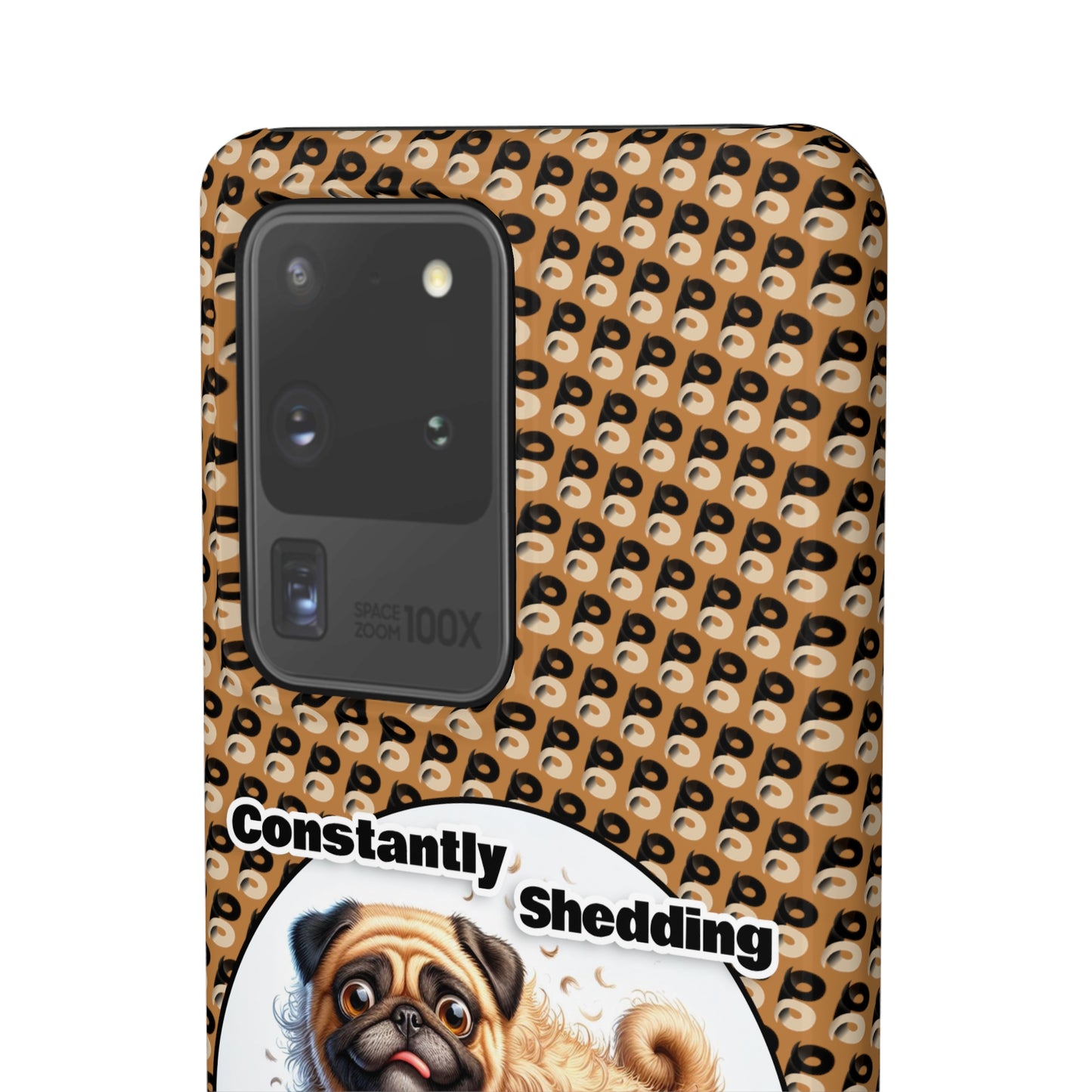 P&B Pug Life Edition: Constantly Shedding - Snap Case Brown