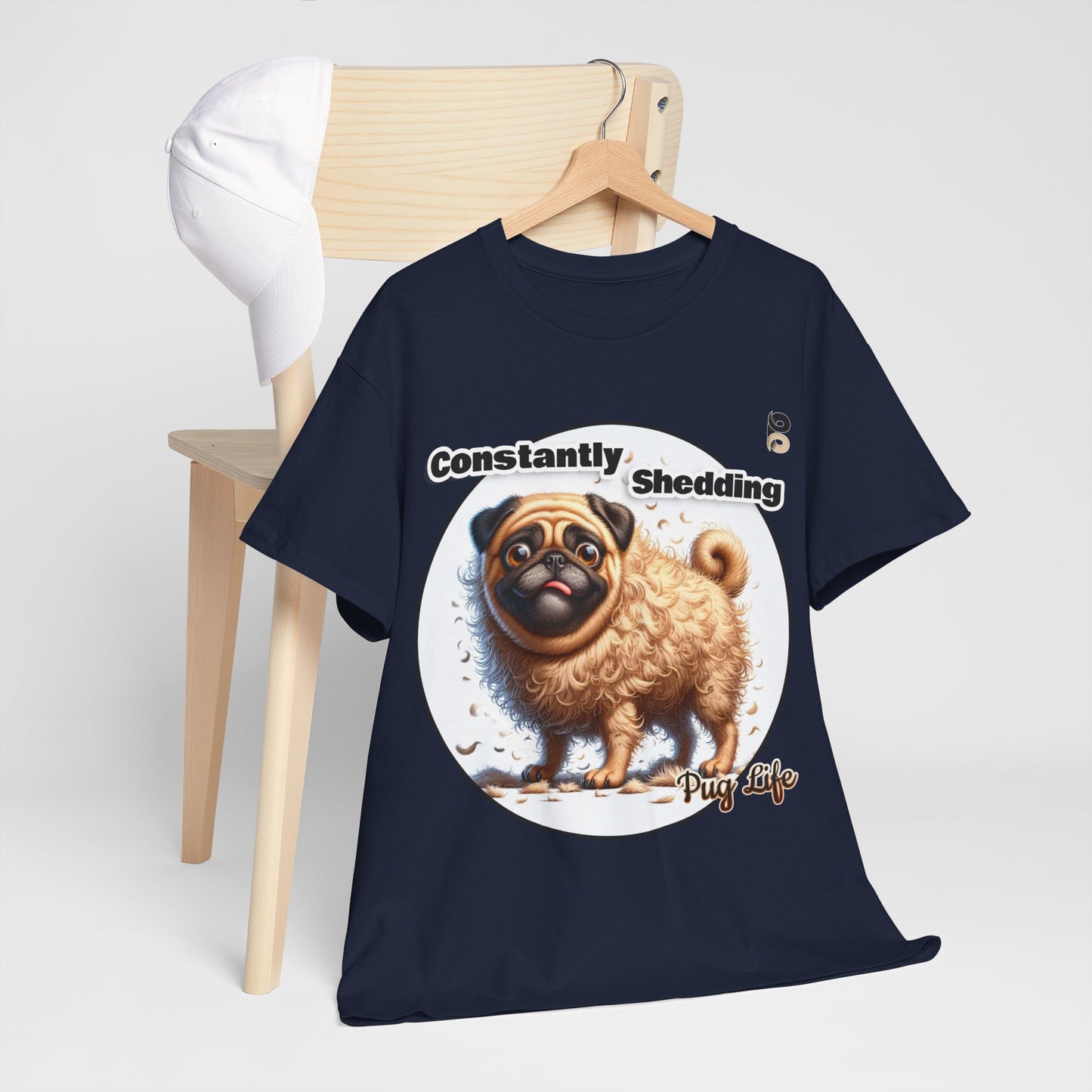 P&B Pug Life Edition: Constantly Shedding - Cotton Tee - Unisex