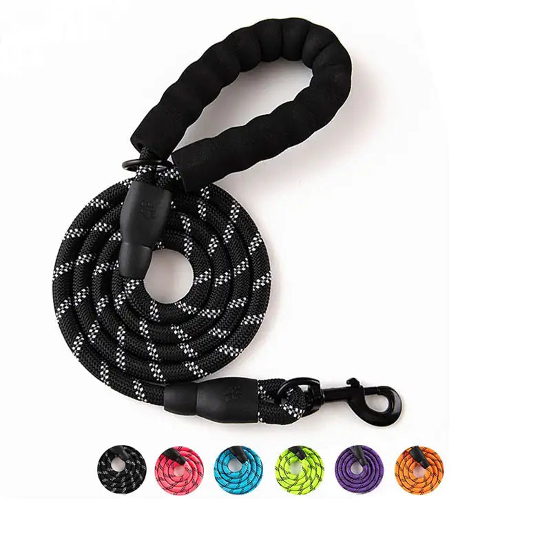 Premium Quality Reflective Nylon Leash for Dogs