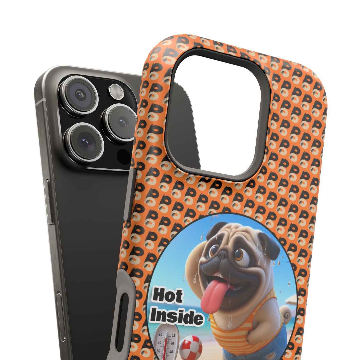 P&B Pug Life: Hot Inside - MagSafe Tough Case