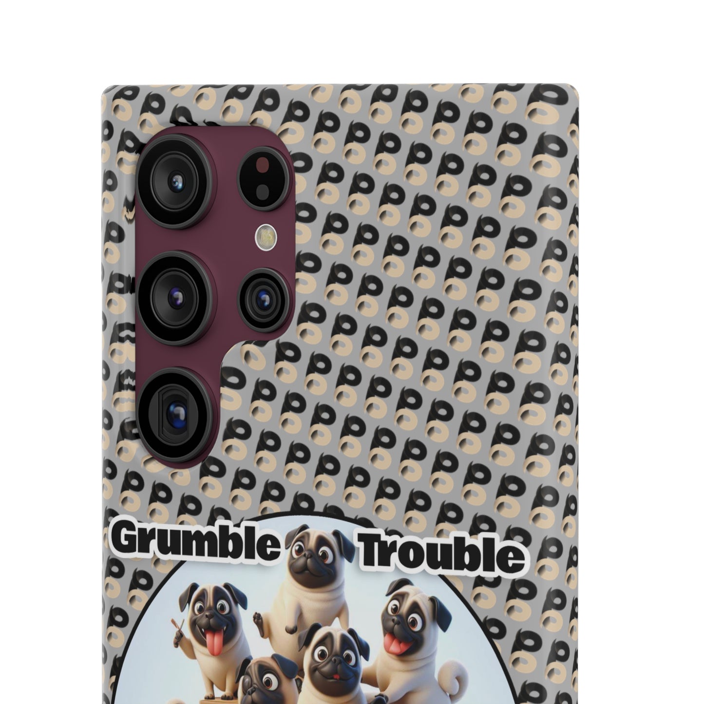 P&B Special Edition: Grumble Trouble - Snap Case Light Gray