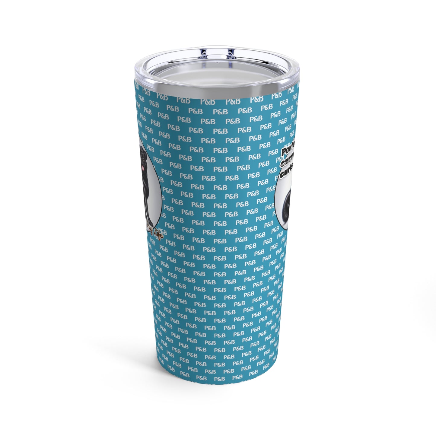 P&B Edition: Perfect Curves - Tumbler 20oz - Beach Blue