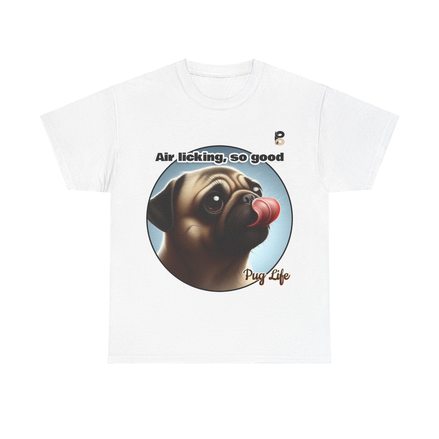 P&B Pug Life Edition: Air Licking - Cotton Tee - Unisex