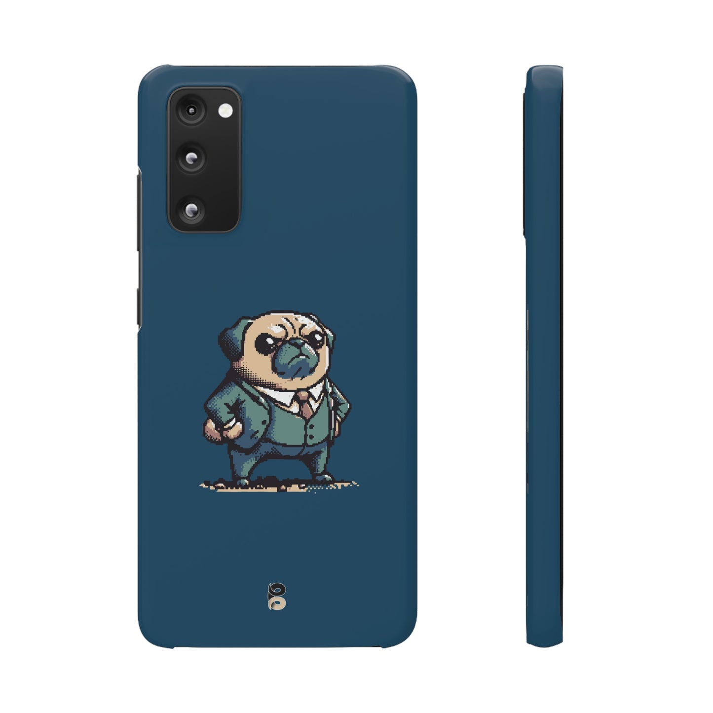 P&B Angry Boss Pug - Snap Case