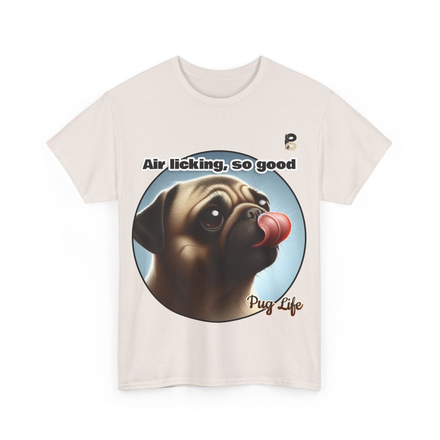 P&B Pug Life Edition: Air Licking - Cotton Tee - Unisex