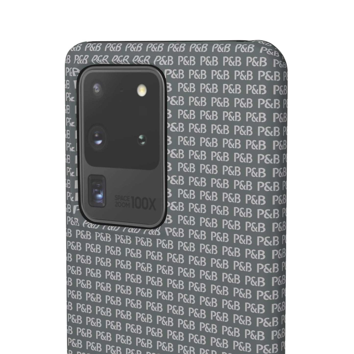 P&B Dark gray pattern - Snap Case