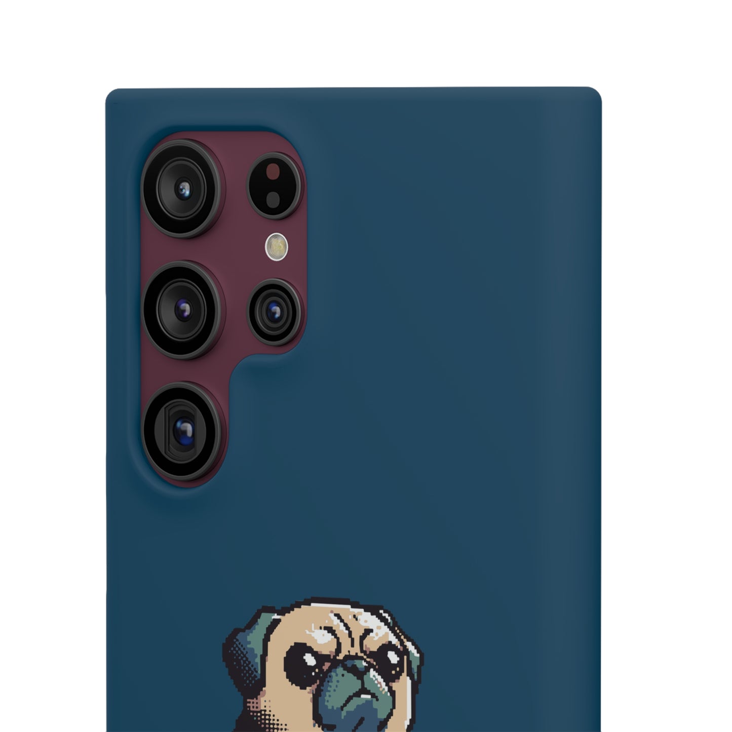 P&B Angry Boss Pug - Snap Case