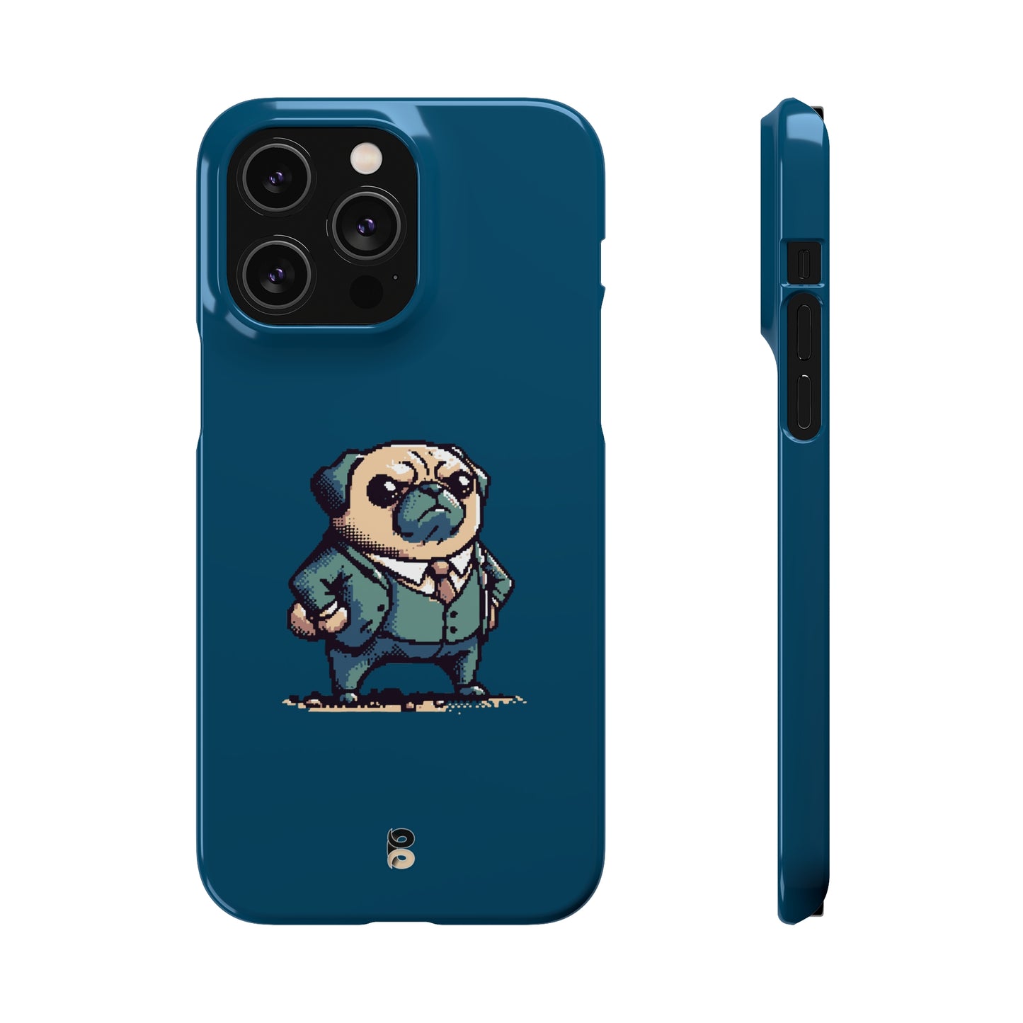 P&B Angry Boss Pug - Snap Case