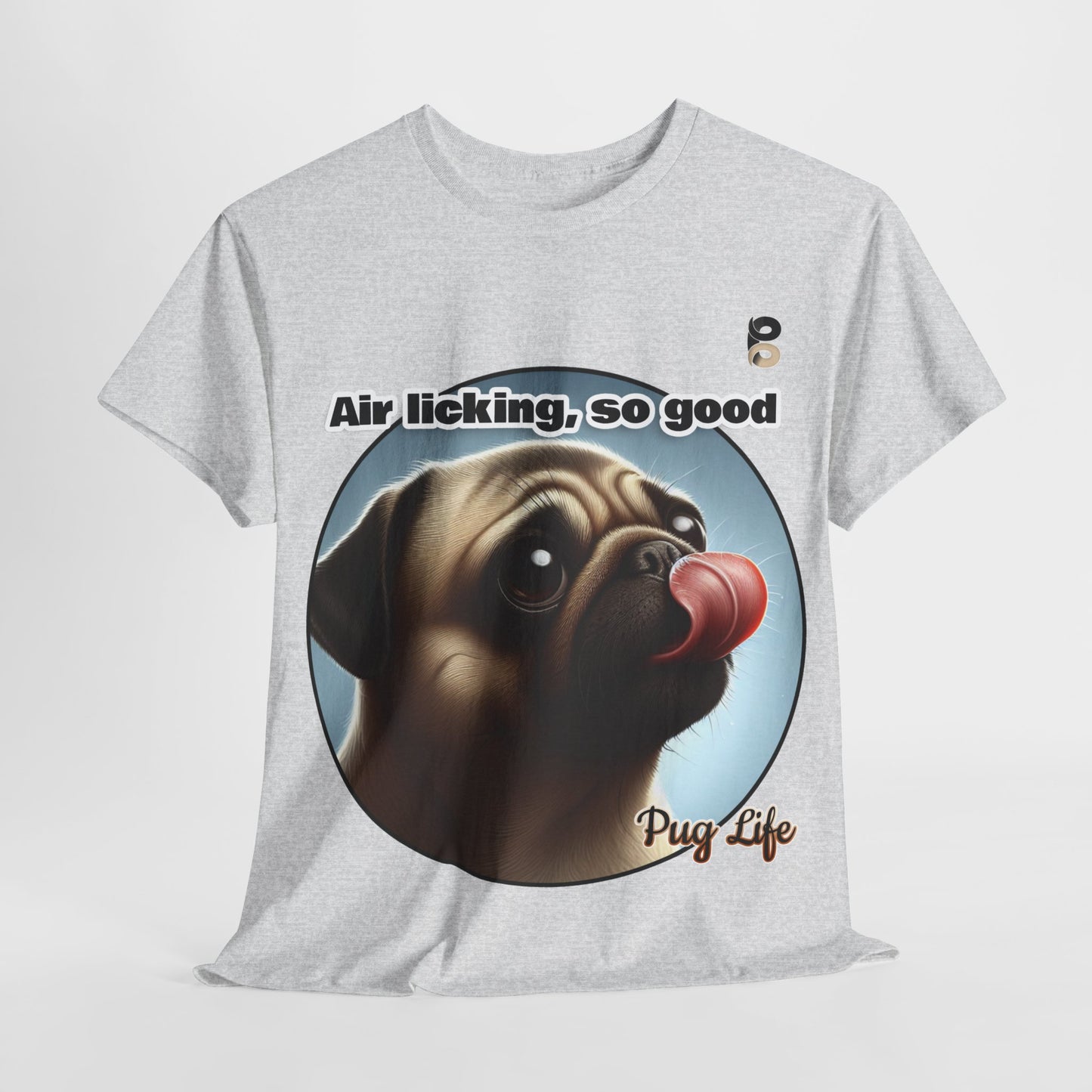 P&B Pug Life Edition: Air Licking - Cotton Tee - Unisex