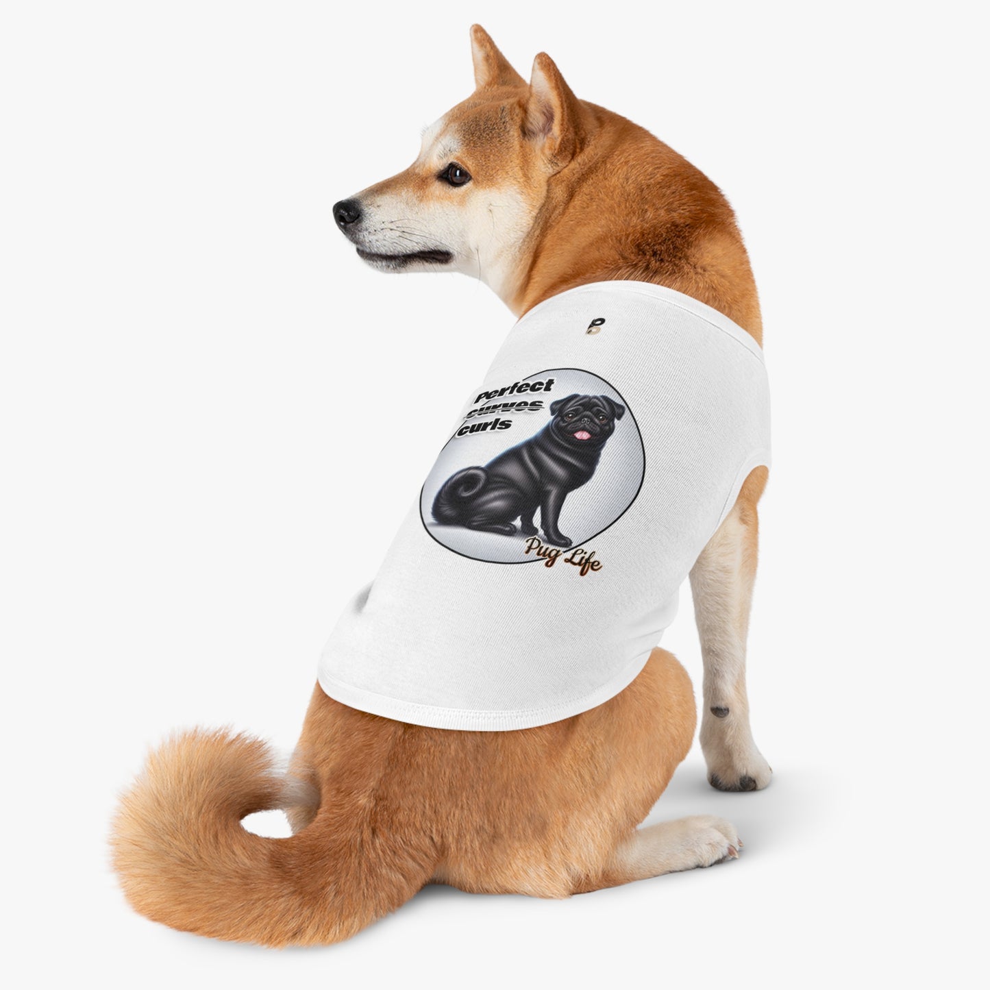 P&B Pug Life Edition Tank Top: Perfect Curls