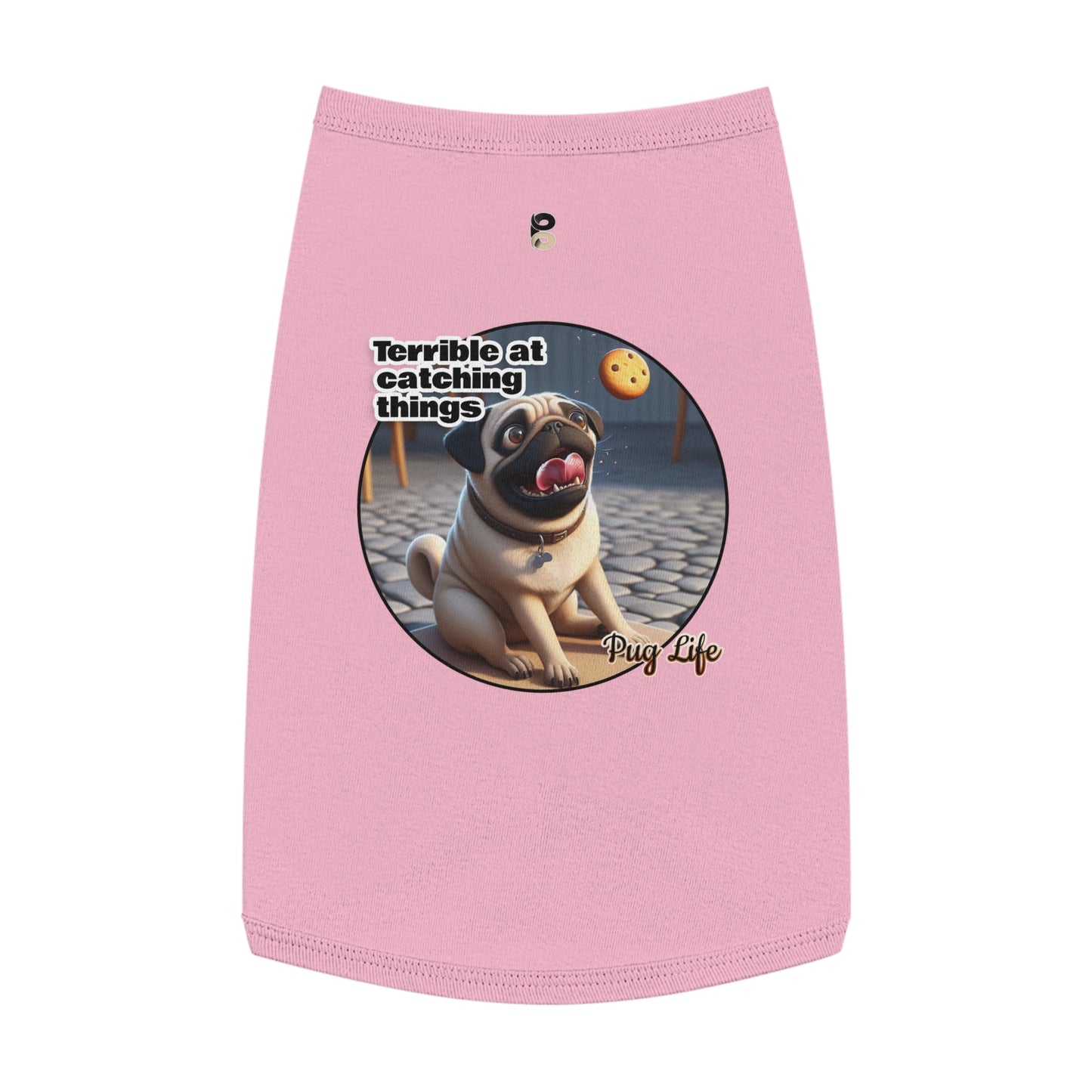 P&B Pug Life Edition Tank Top: Terrible at Catching