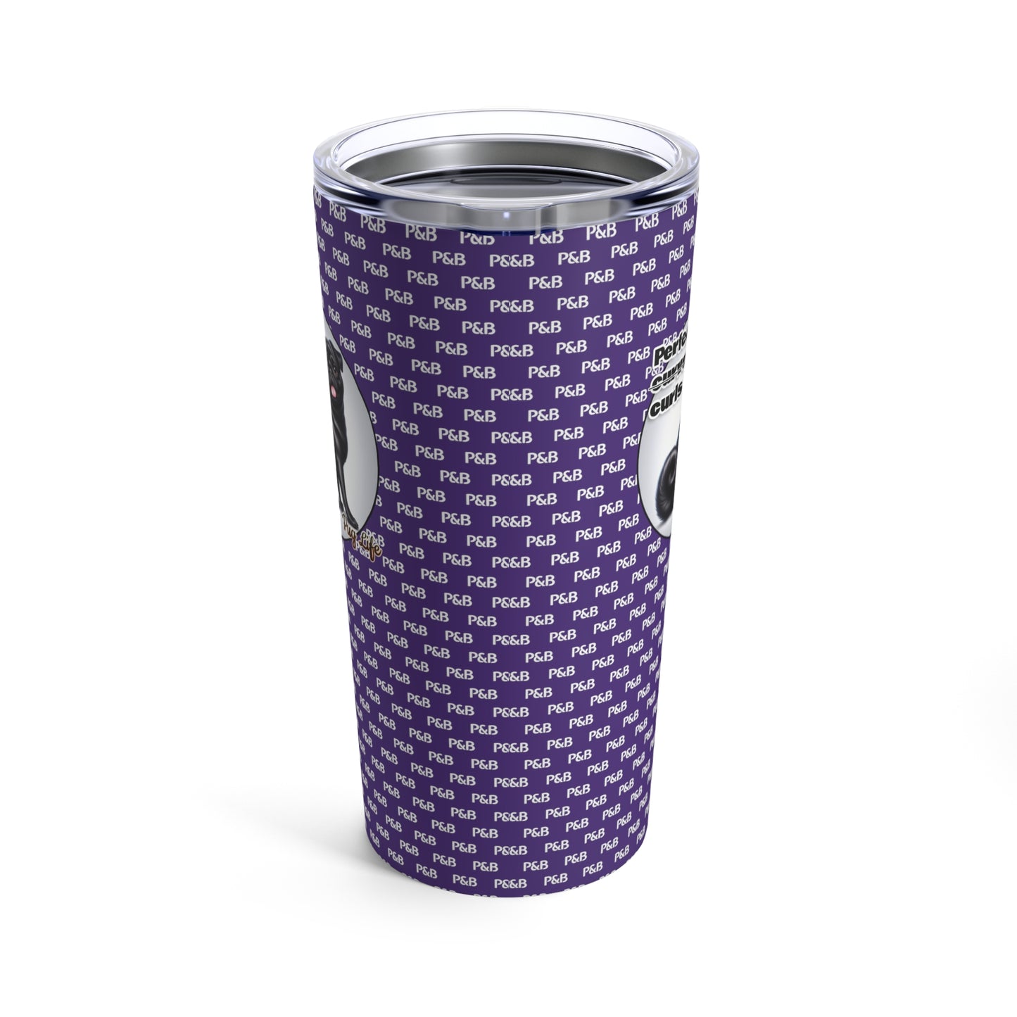 P&B Edition: Perfect Curves - Tumbler 20oz - Purple