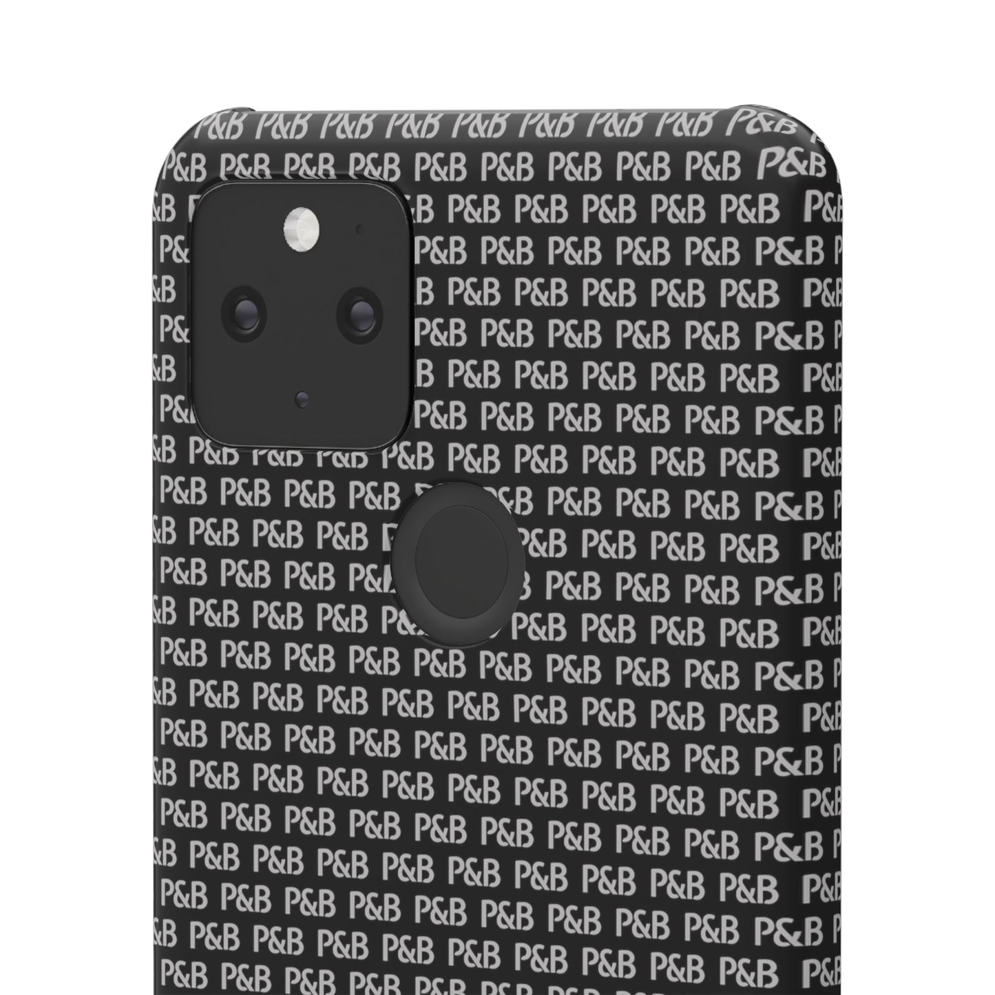 P&B Black pattern - Snap Case